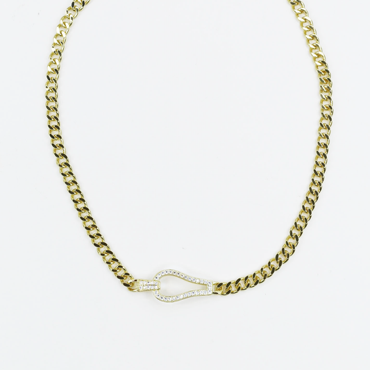 Keep Me Posted Gold Necklace