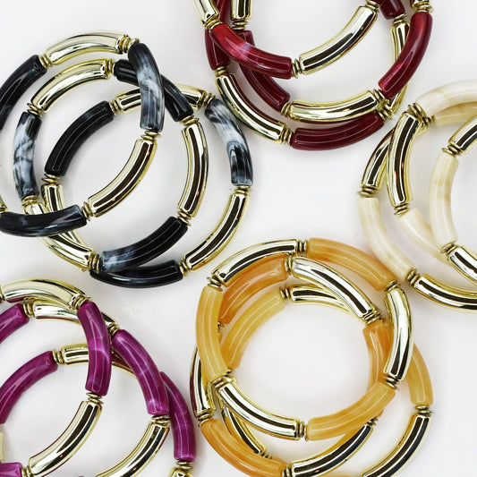 Live a Little Skinny Stretch Bracelet