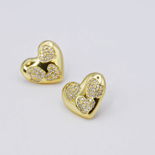 Loving Glow Gold Stud