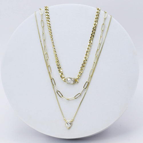 Luxe Layers Chain Necklace L2