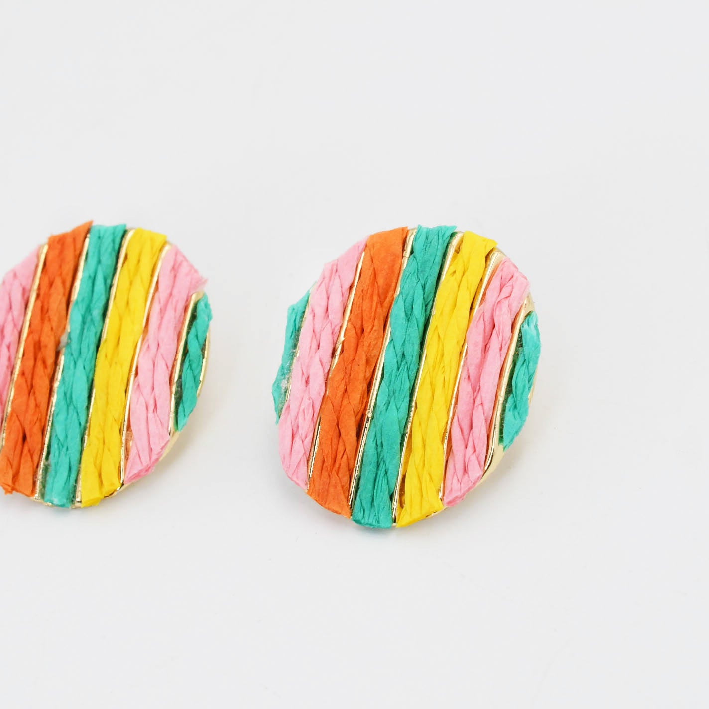 Colorful crystal statement hoop earrings with multicolor beads and sparkling stones, waterproof earrings, tarnish free jewelry, hypoallergenic earrings for sensitive skin, 24k gold dainty earrings, handcrafted gemstone earrings, gold hoop earrings, boutique wholesale earrings, trendy gold jewelry, high quality jewelry gifts