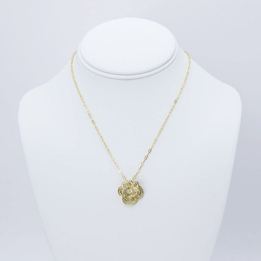 Orchid Aura Necklace