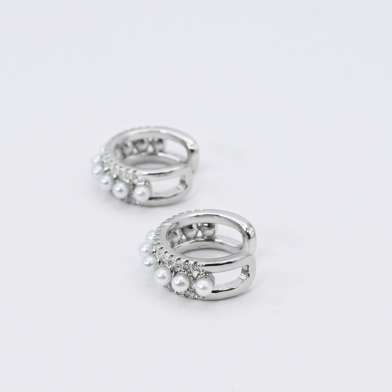 Pearly Silver Cuff