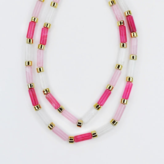 Pink Candy Bar Chic Necklace