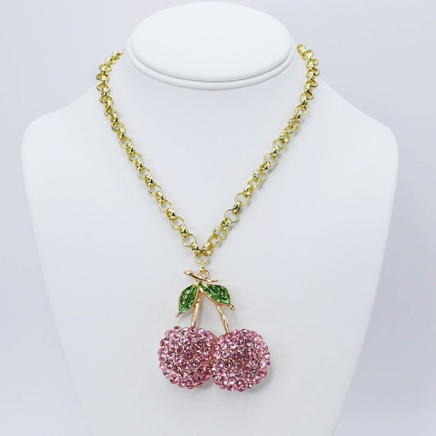 Pink Cherry Luxe Necklace