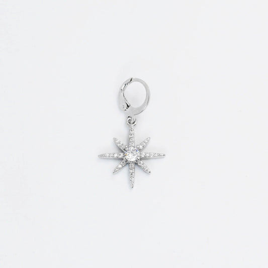 Polar Silver Star Charm CH-287