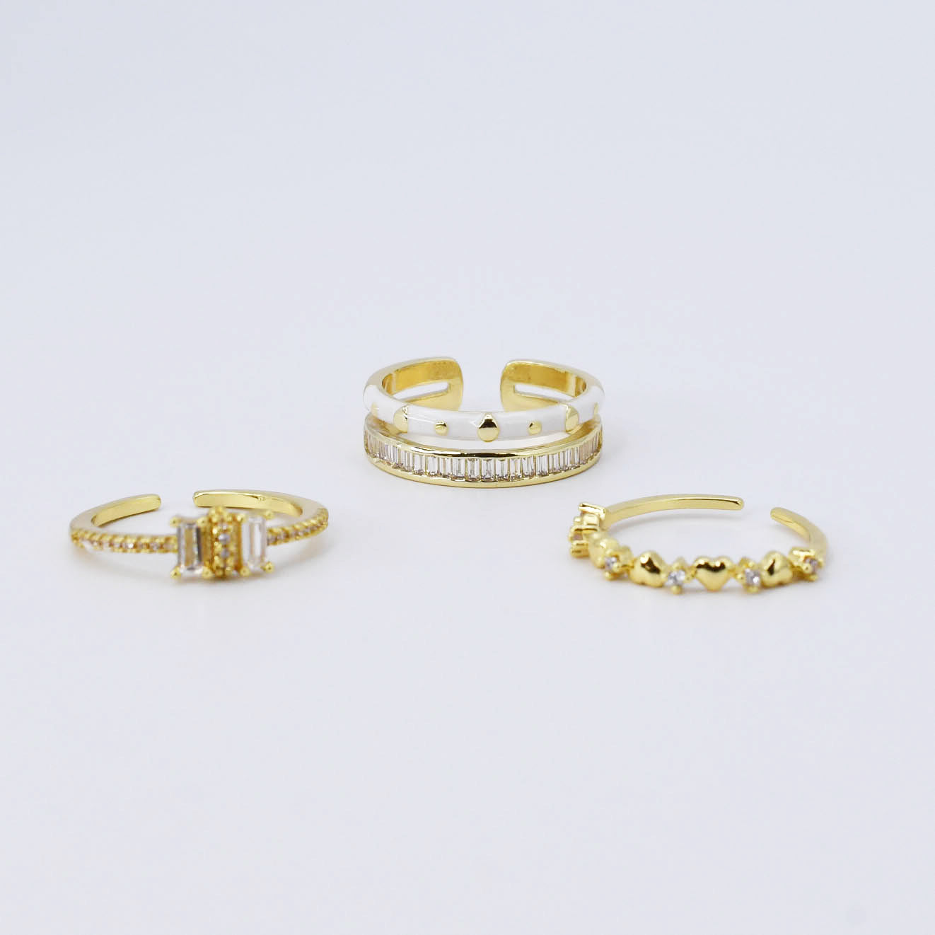 Pretty Girl Ring Set