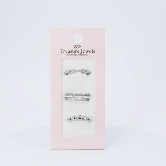Radiant Glam Ring Set