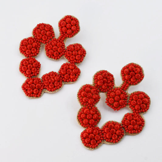 Red Heart Beaded C24