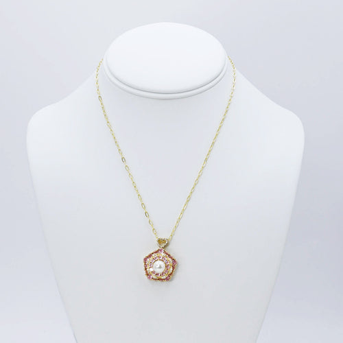 Rosy Radiance Necklace J28