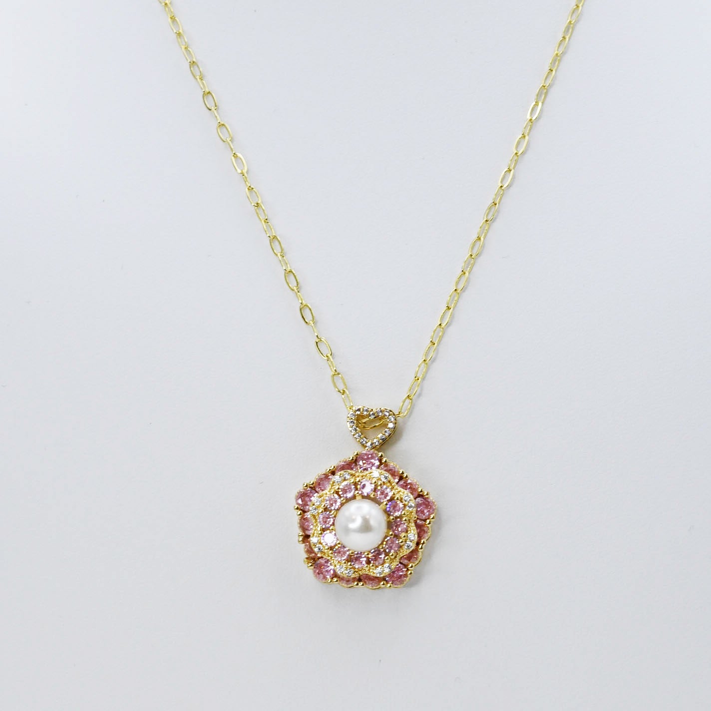 Rosy Radiance Necklace J28