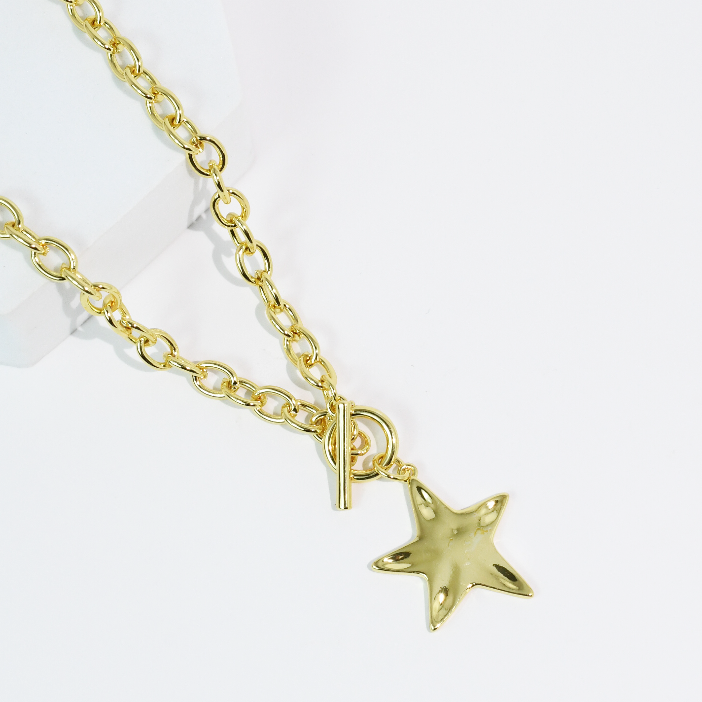 Shine Baby Shine Gold Necklace