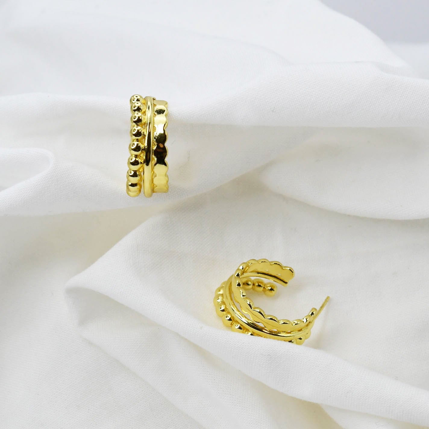 Sicily Hoop Gold