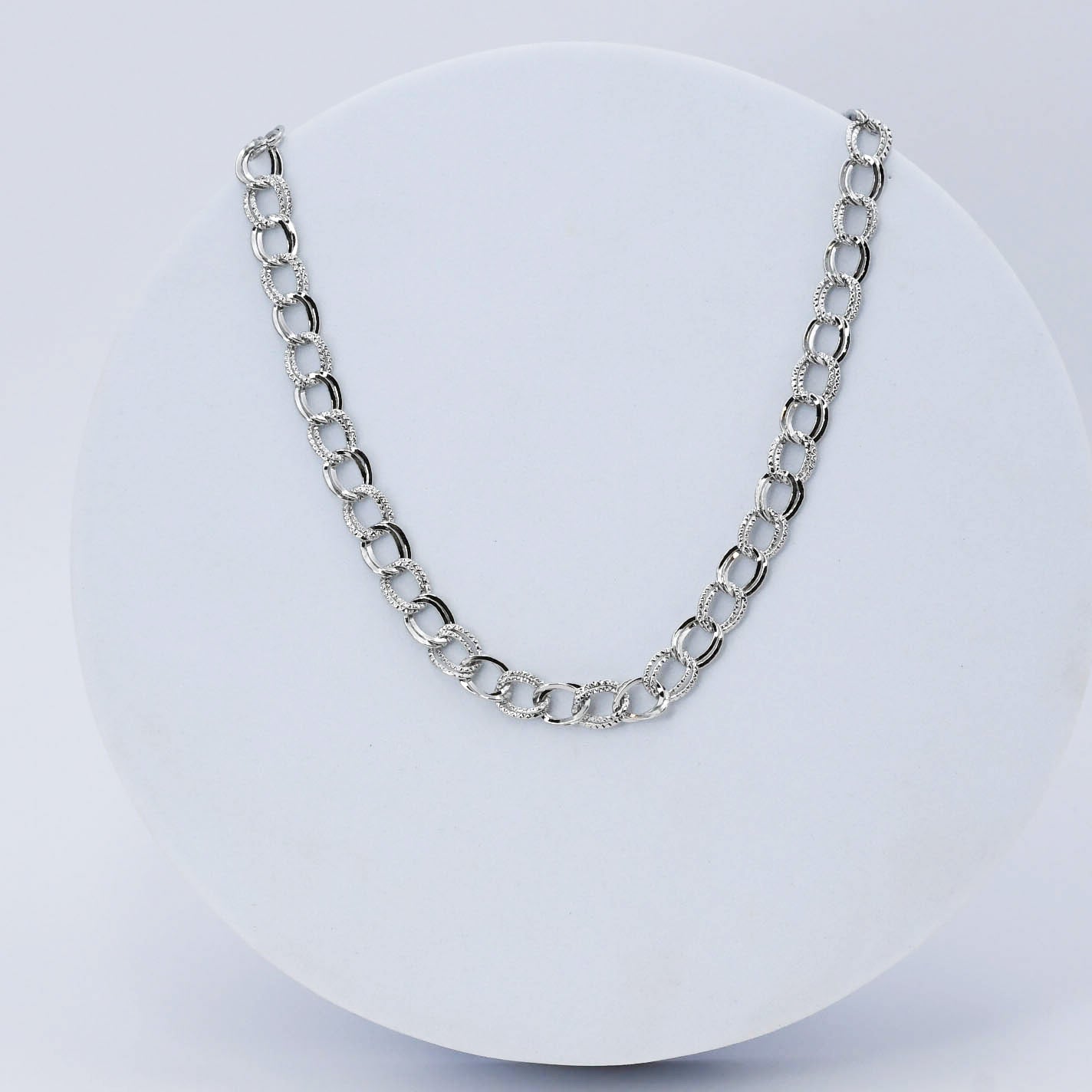 Silver Small Circle Chain