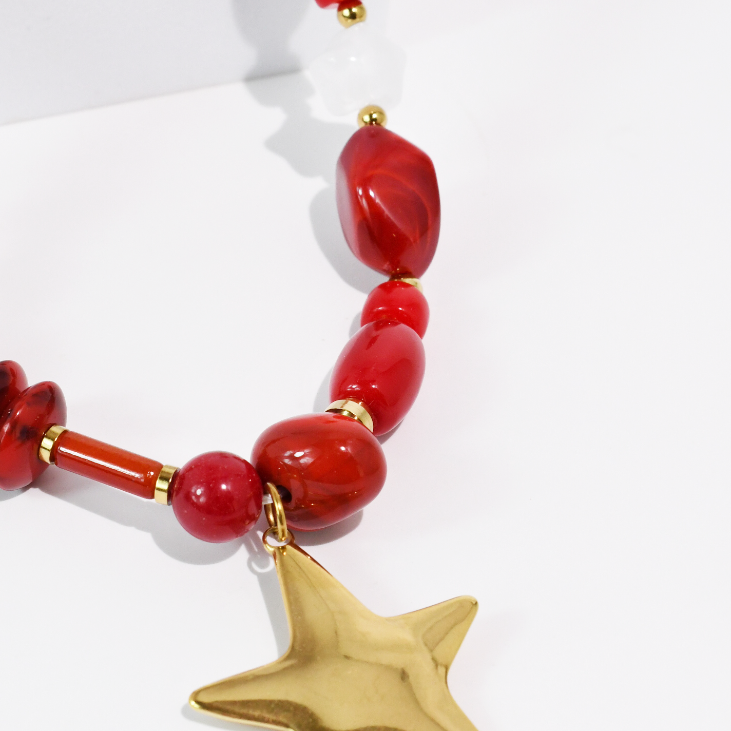 Star Glow Red Necklace
