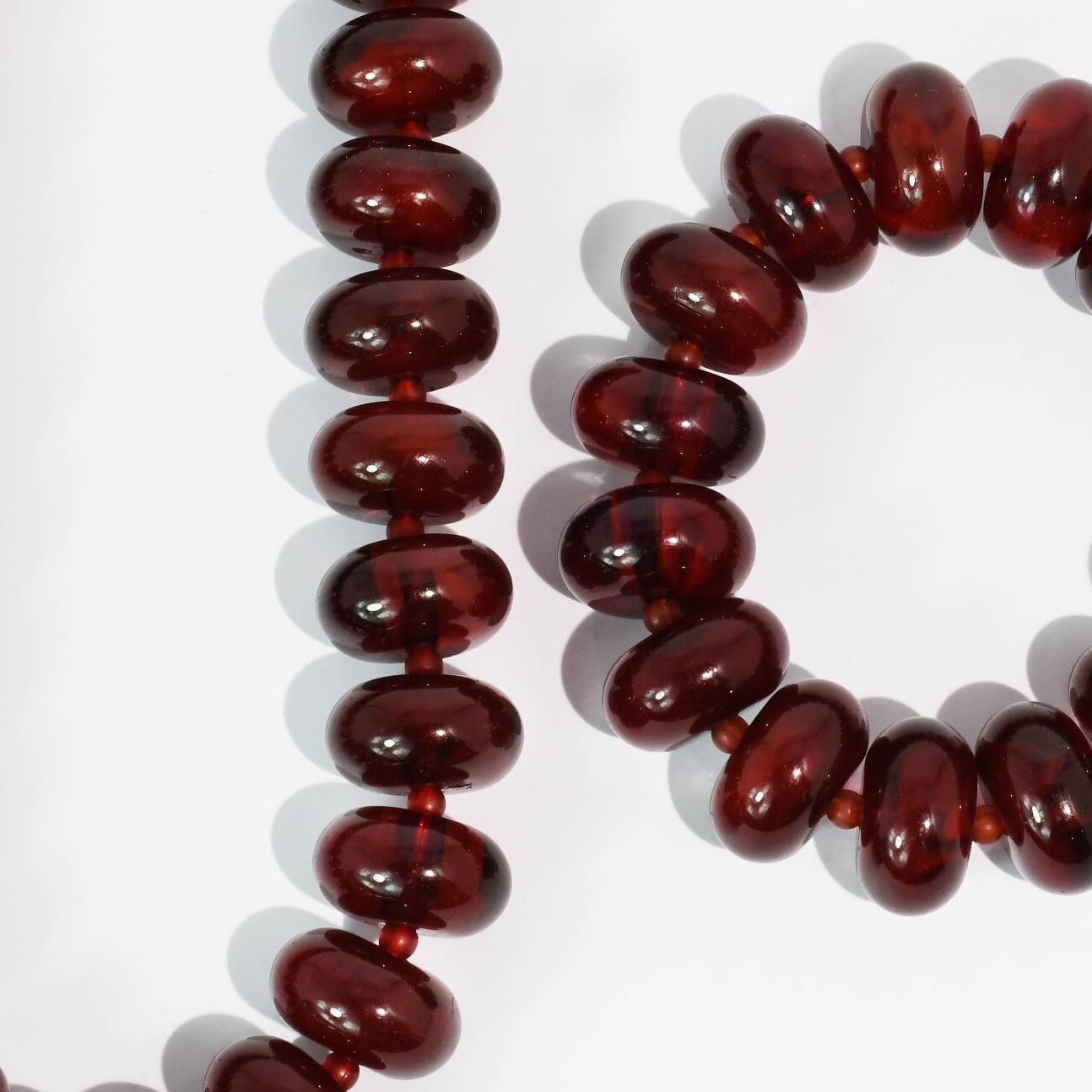 Sugar Bead Maroon Set
