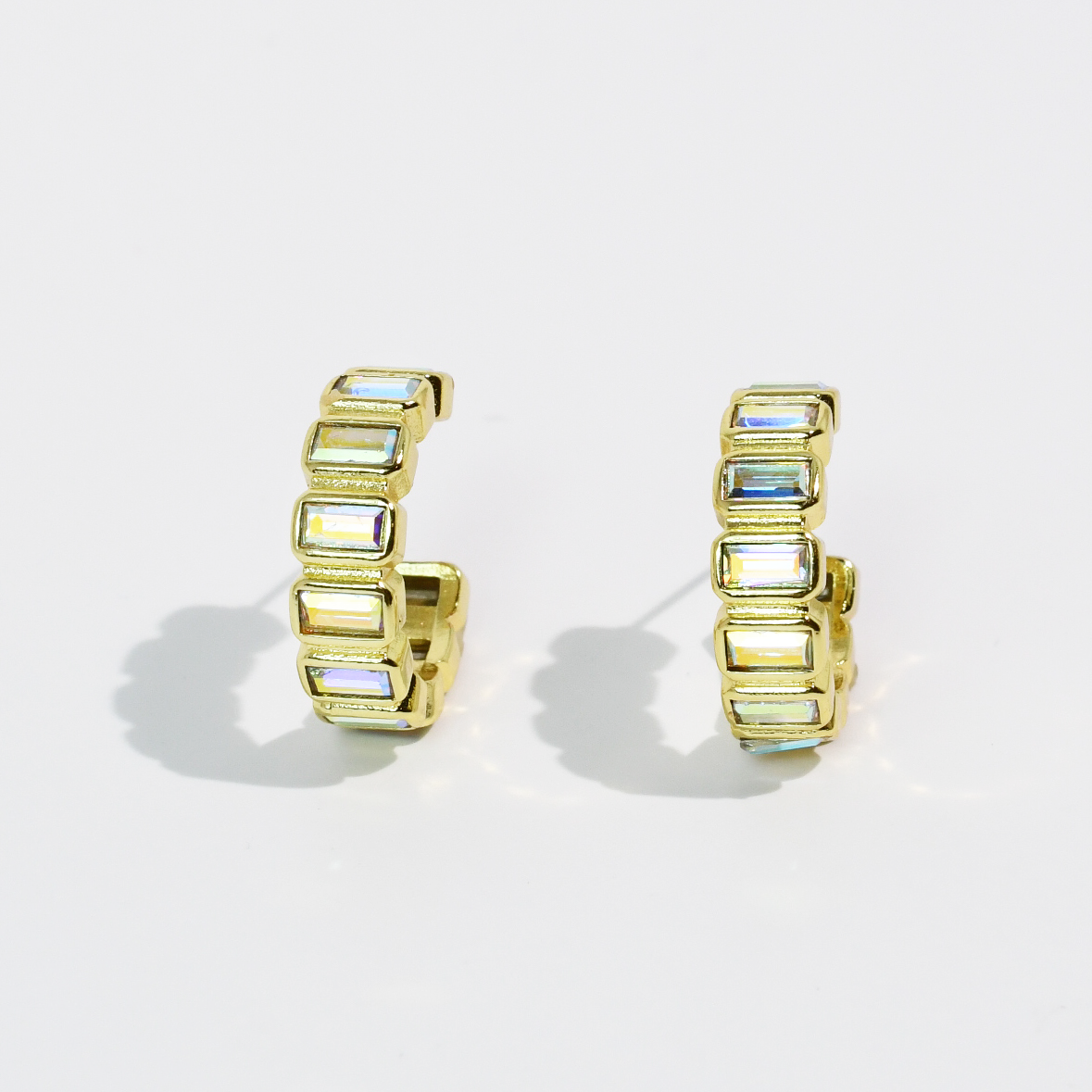 Sweet Spark Iridescent Hoop