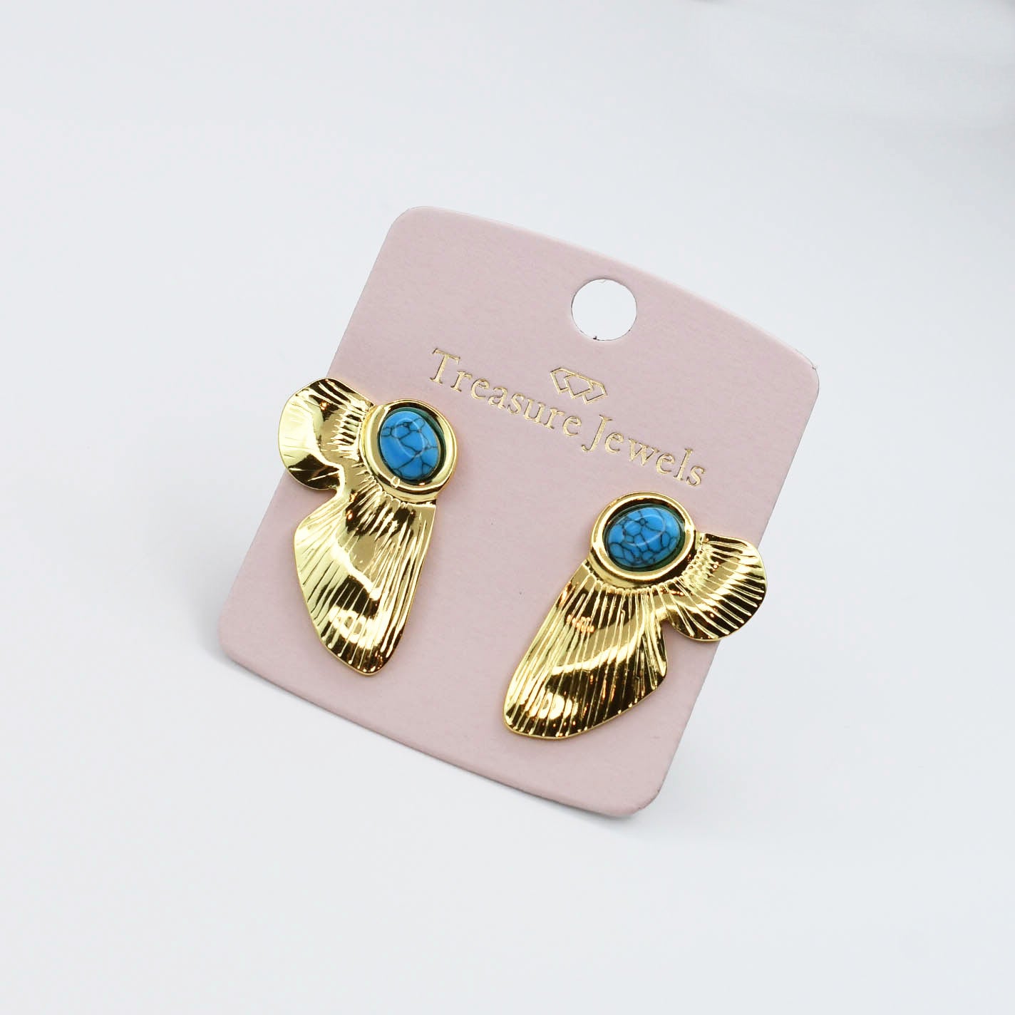 Turquoise Wings Earrings