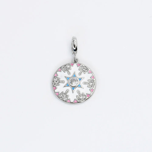 Vintage Star Silver Charm CH-52
