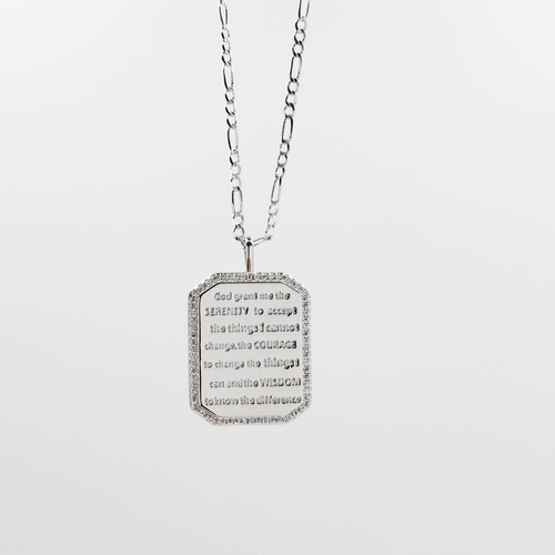 God Grant me Serenity Silver N13
