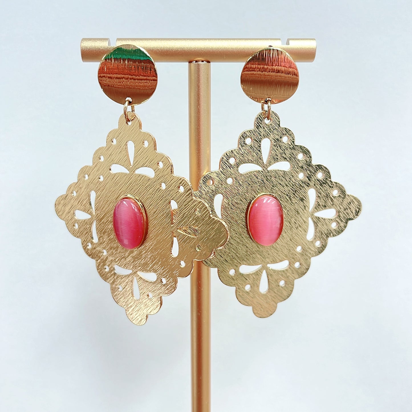 waterproof earrings, tarnish free jewelry, hypoallergenic earrings for sensitive skin, 24k gold dainty earrings, handcrafted gemstone earrings, gold hoop earrings, boutique wholesale earrings, trendy gold jewelry, high quality jewelry gifts