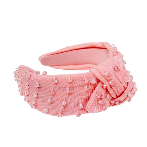 Amy Knot Headband Light Pink