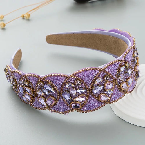Tati Purple Headband U21