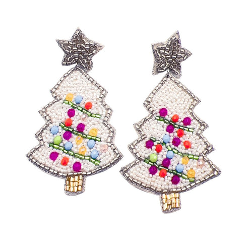 Silver Star Christmas Tree