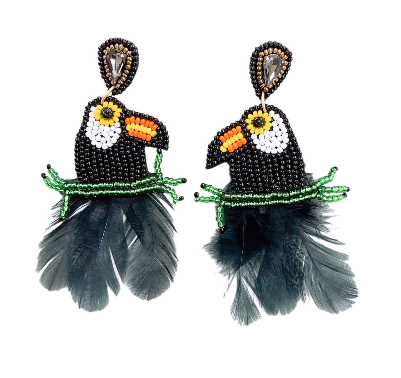 Black Beaded Tucan