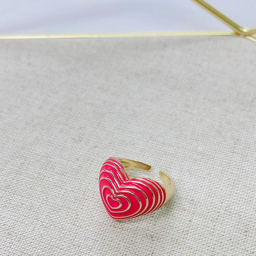 Hot Pink Echo Heart P5
