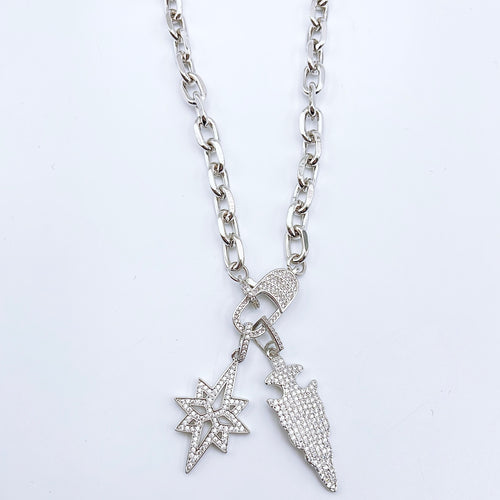 Arrow Starburst Silver