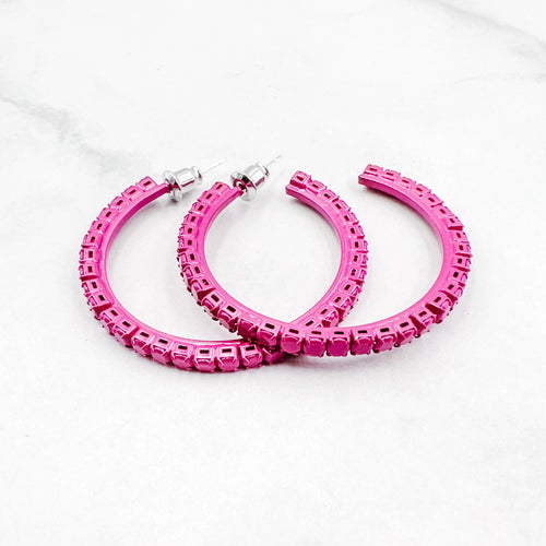 Barbie Fuchsia Hoops F11