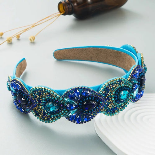 Evelyn Blue Headband