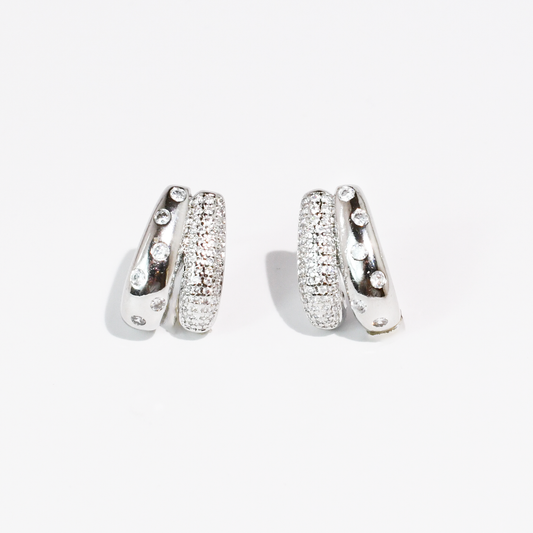 Twinkle Touch Earring Silver