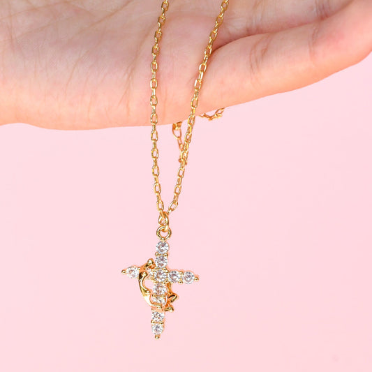 Royal Faith Cross Necklace