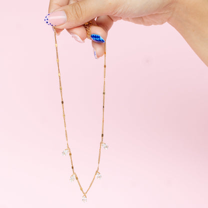 Golden Spark Waterproof  Necklace