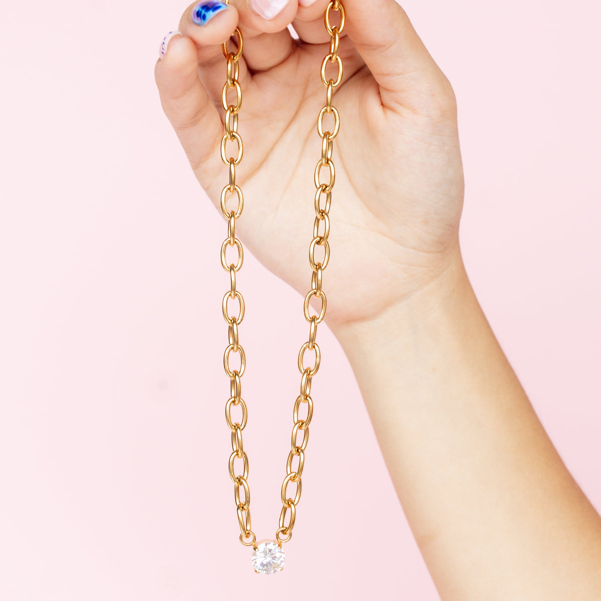 Promise Crystal  Waterproof Necklace