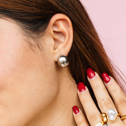 The Belle Stud Silver Waterproof