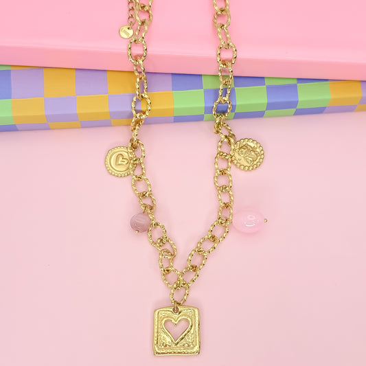 Sweetheart Charms Necklace