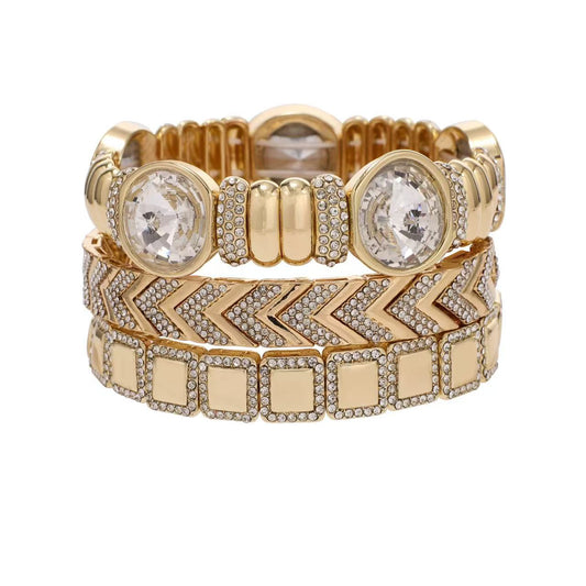 Crystal Luxe Power Stack Set