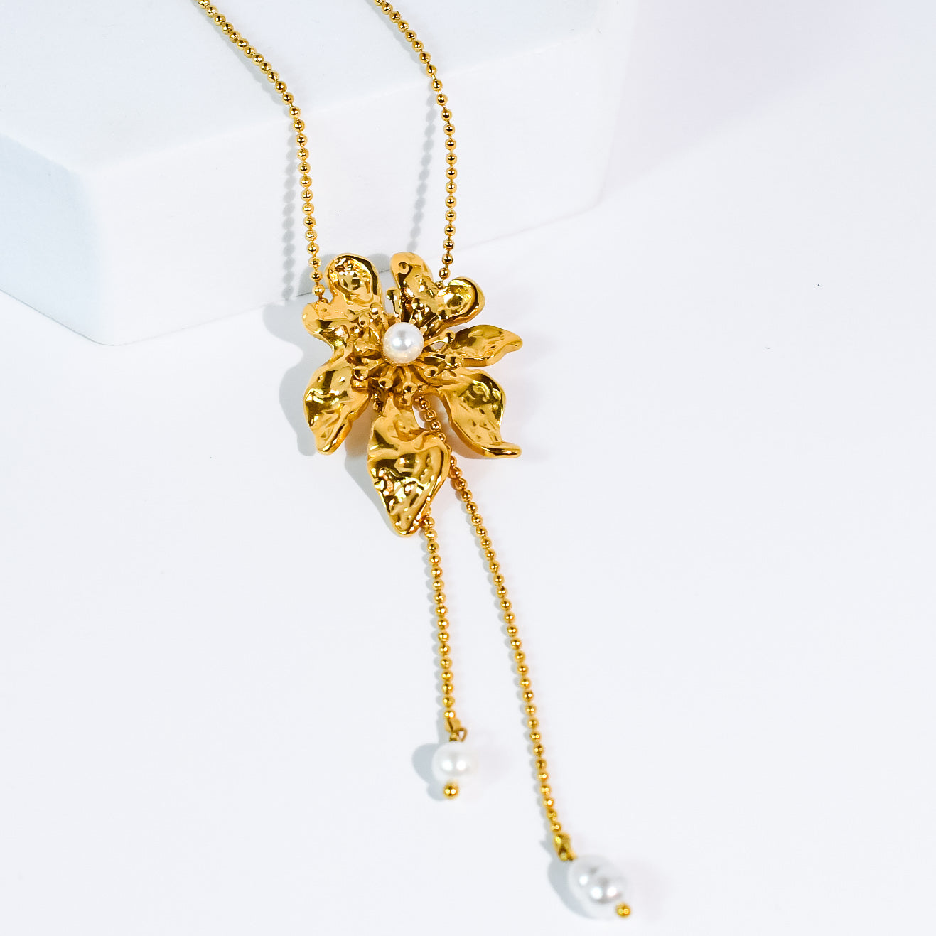 Petal Cascade Necklace