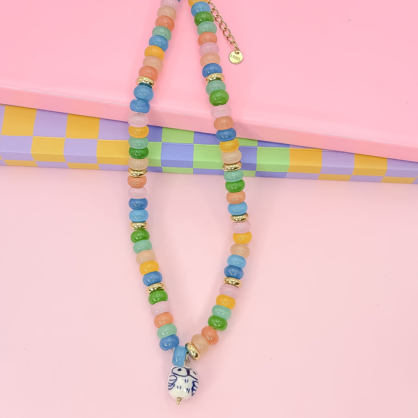Candy Owl Necklace