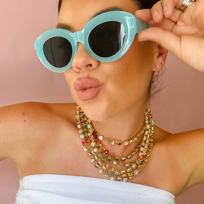 Disco Skittles Necklace