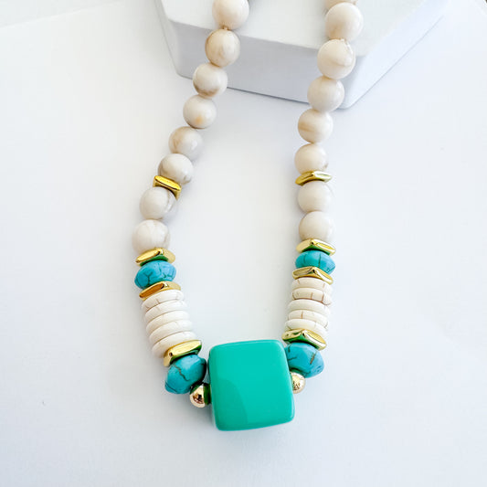Trinket turquoise necklace