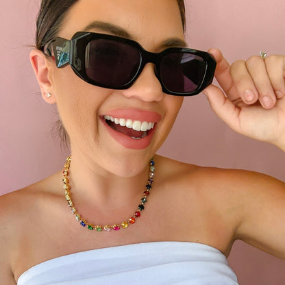 Disco Skittles Necklace