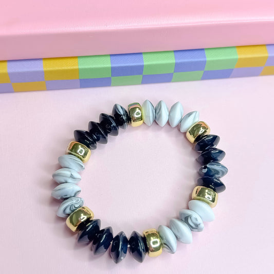 Black Day Dream Beaded Bracelet