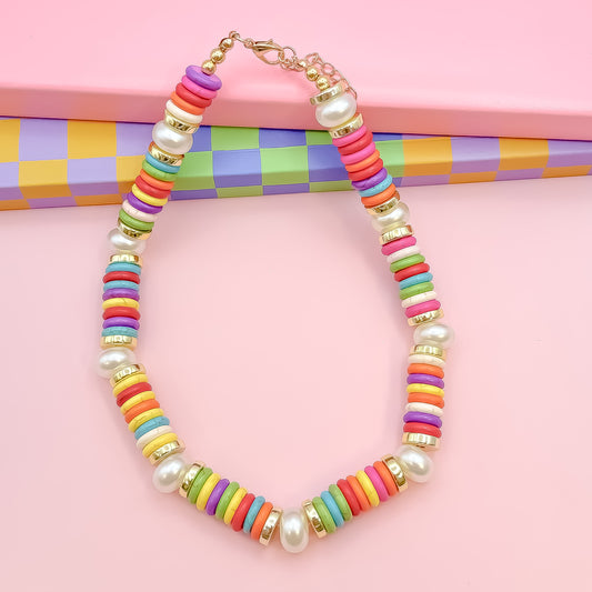 Oh Joy Beaded Necklace