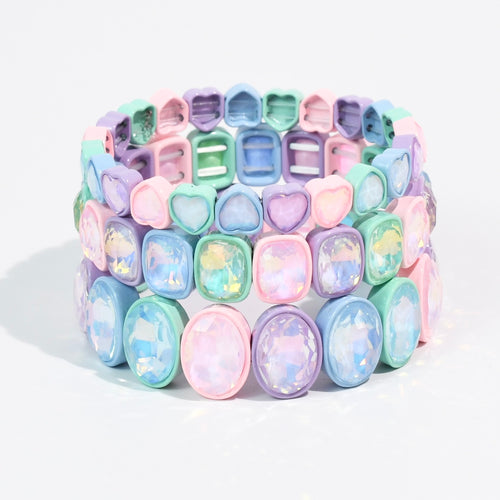 Pastel Hearts Stack Set