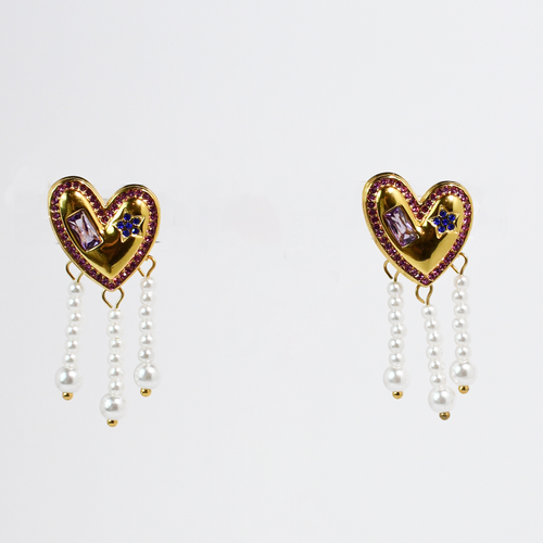 Amour Drop Earring