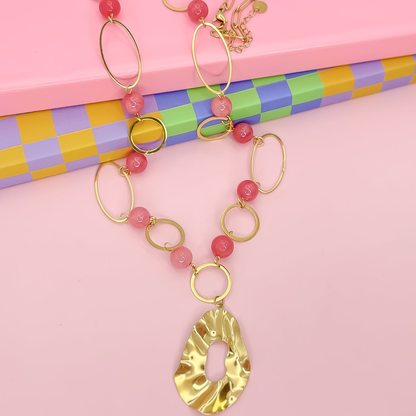 Pink Mirage Necklace